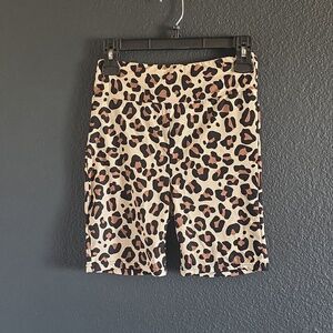 💜LuLaRoe Women's Leopard Print Bike Shorts - Black, Brown, White